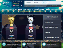 Tablet Screenshot of inetball.com